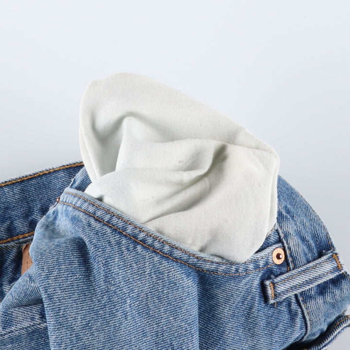 90s-00'S GAP BLUE JEANS RELAXED Tapered Denim Pants, Made in Canada, Men's W34 (approx.), Vintage cotton blue type Vintage Second Hand