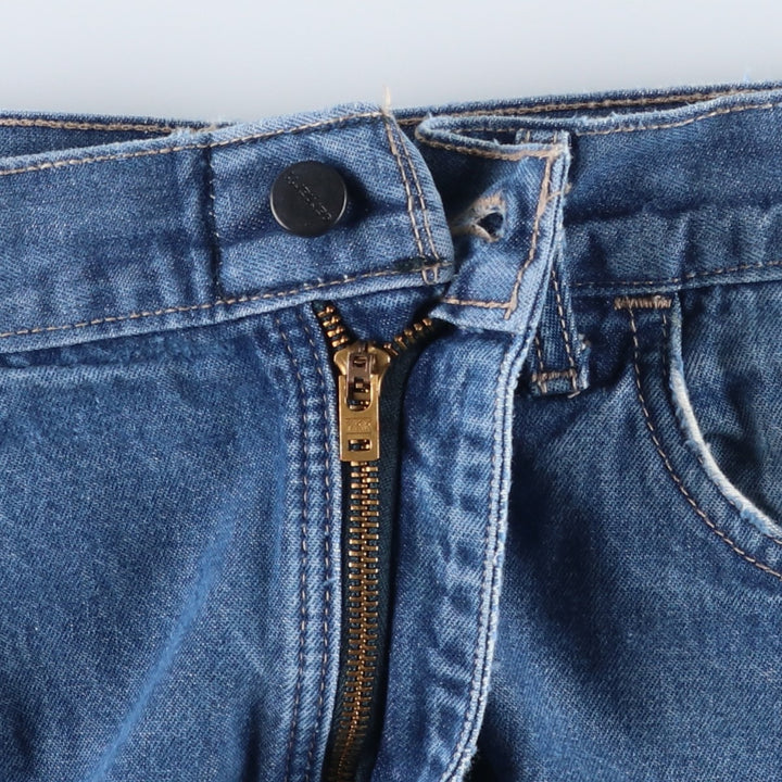 Carhartt FR Series Relaxed Fit Tapered Denim Pants, Made in USA, Men's Size W37 (approx.) cotton blue type Vintage Second Hand