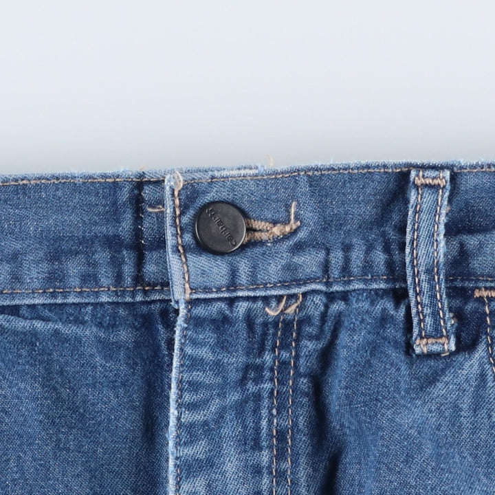 Carhartt FR Series Relaxed Fit Tapered Denim Pants, Made in USA, Men's Size W37 (approx.) cotton blue type Vintage Second Hand