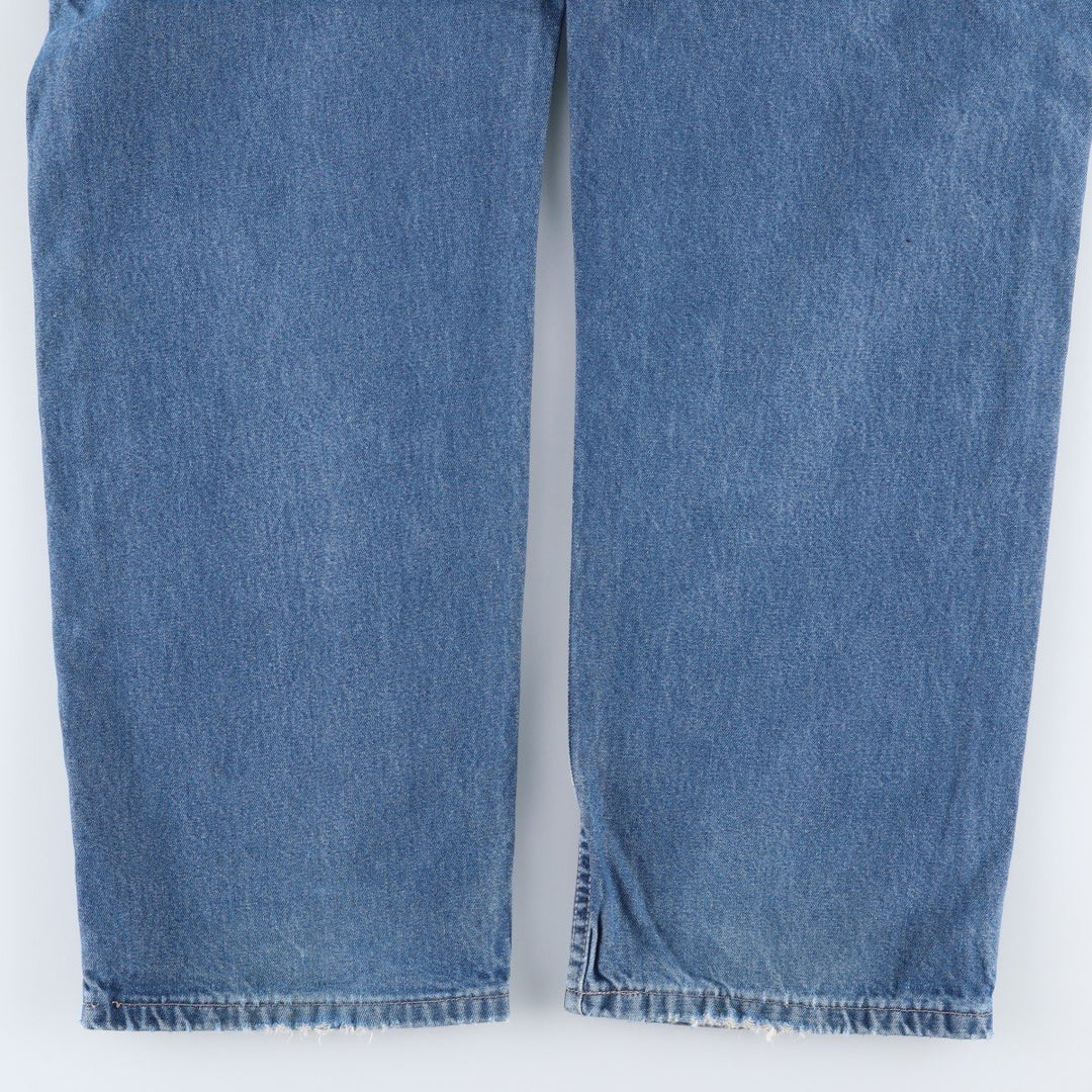 Carhartt FR Series Relaxed Fit Tapered Denim Pants, Made in USA, Men's Size W37 (approx.) cotton blue type Vintage Second Hand