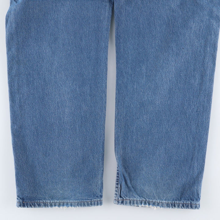 Carhartt FR Series Relaxed Fit Tapered Denim Pants, Made in USA, Men's Size W37 (approx.) cotton blue type Vintage Second Hand