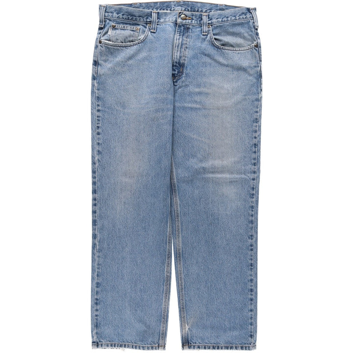 Carhartt Relaxed Fit Tapered Denim Pants, Men's, Size W39 cotton blue type Vintage Second Hand
