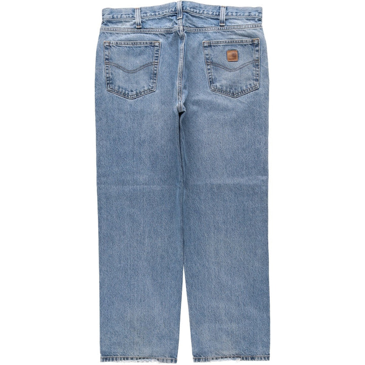 Carhartt Relaxed Fit Tapered Denim Pants, Men's, Size W39 cotton blue type Vintage Second Hand