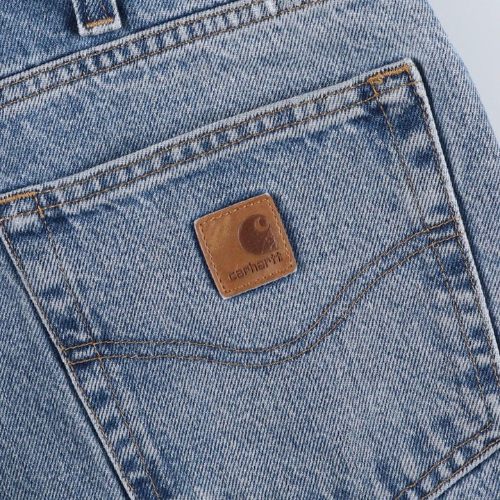 Carhartt Relaxed Fit Tapered Denim Pants, Men's, Size W39 cotton blue type Vintage Second Hand