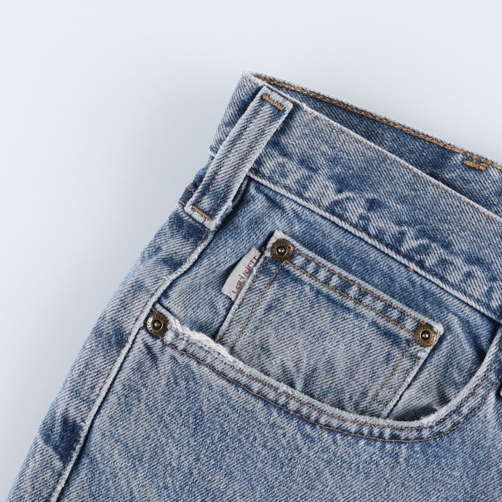 Carhartt Relaxed Fit Tapered Denim Pants, Men's, Size W39 cotton blue type Vintage Second Hand