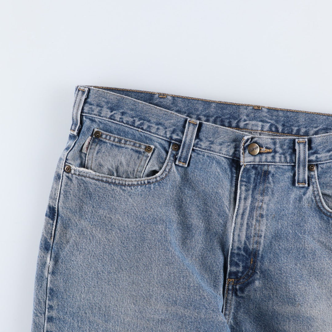 Carhartt Relaxed Fit Tapered Denim Pants, Men's, Size W39 cotton blue type Vintage Second Hand