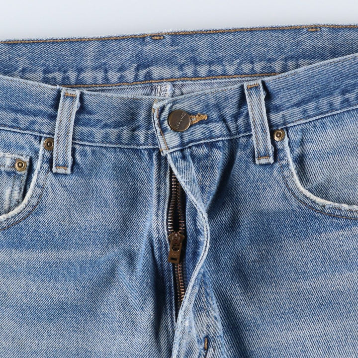 Carhartt Relaxed Fit Tapered Denim Pants for Men, W36 cotton blue type Vintage Second Hand
