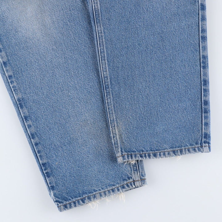 Carhartt Relaxed Fit Tapered Denim Pants for Men, W36 cotton blue type Vintage Second Hand