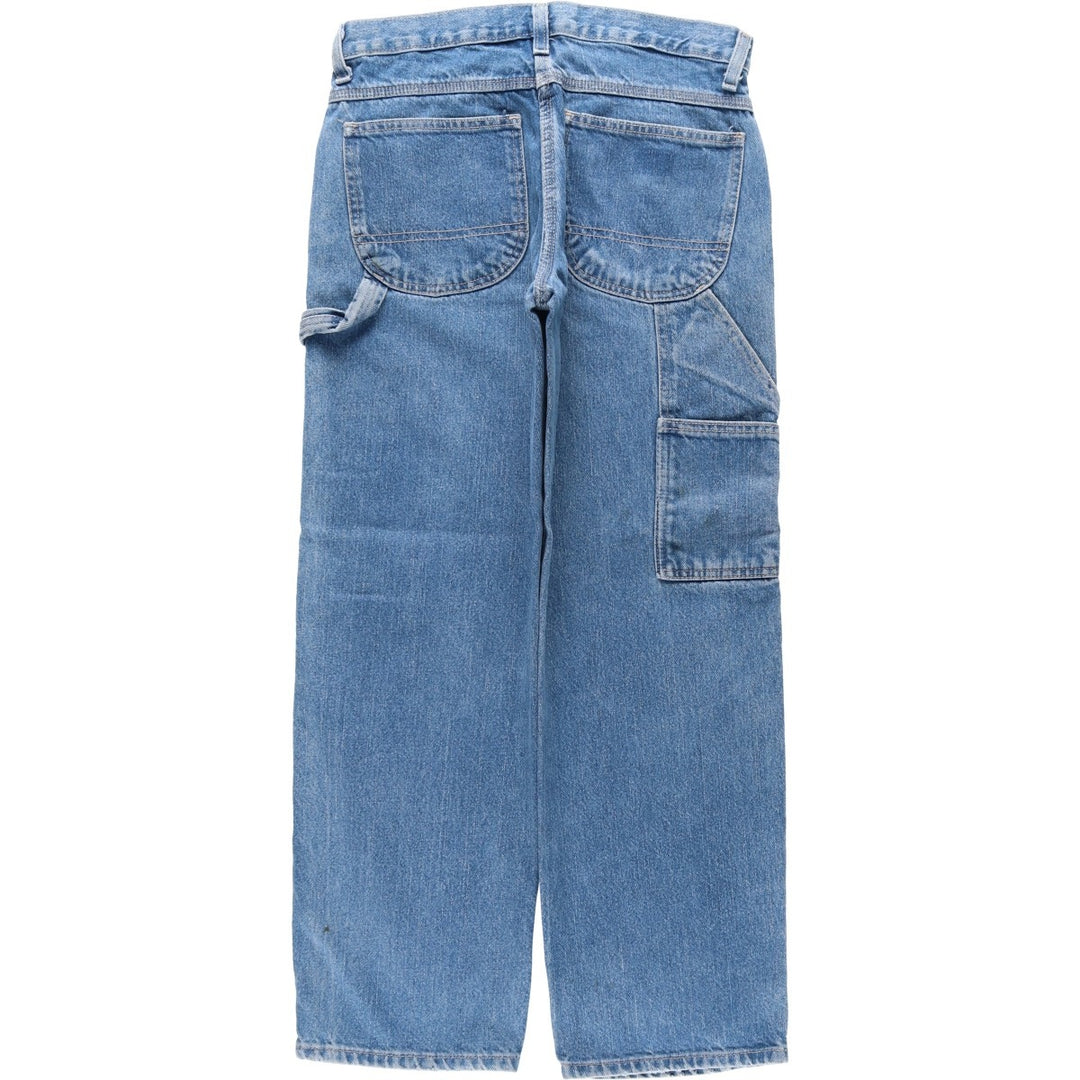 Dickies denim painter pants for men, equivalent to W30 cotton blue type Vintage Second Hand