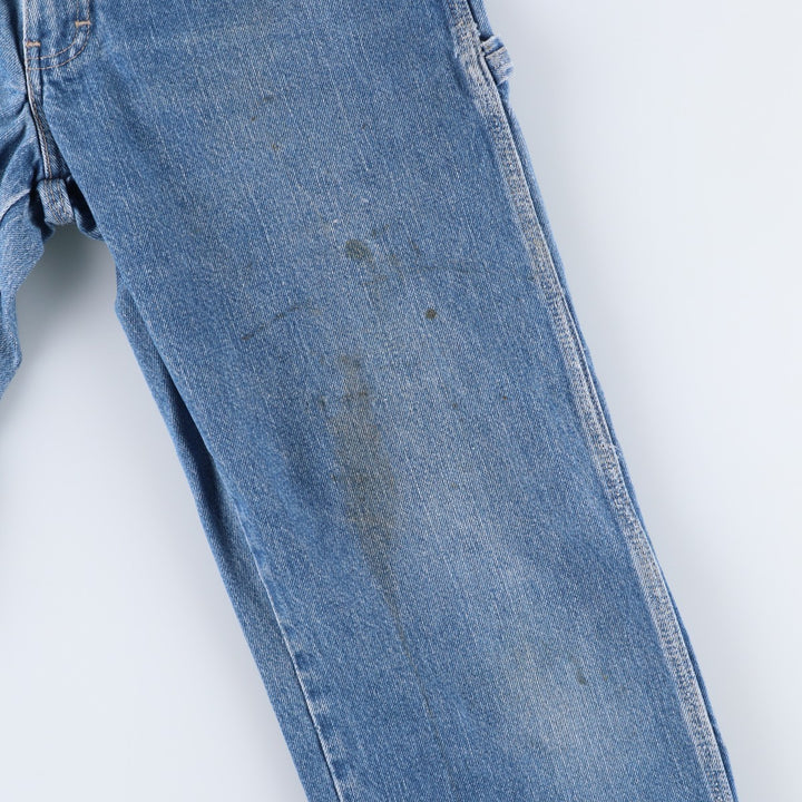 Dickies denim painter pants for men, equivalent to W30 cotton blue type Vintage Second Hand