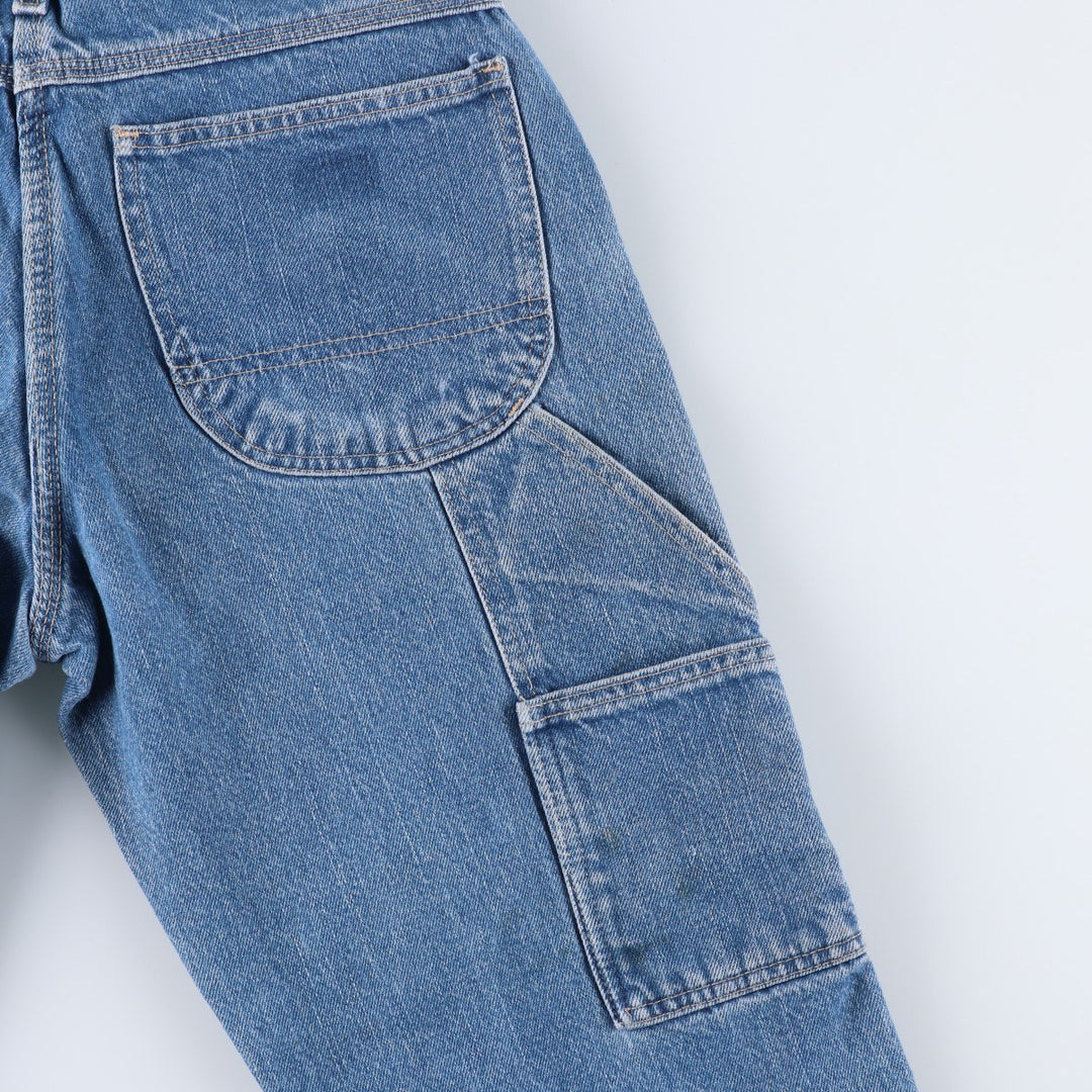 Dickies denim painter pants for men, equivalent to W30 cotton blue type Vintage Second Hand