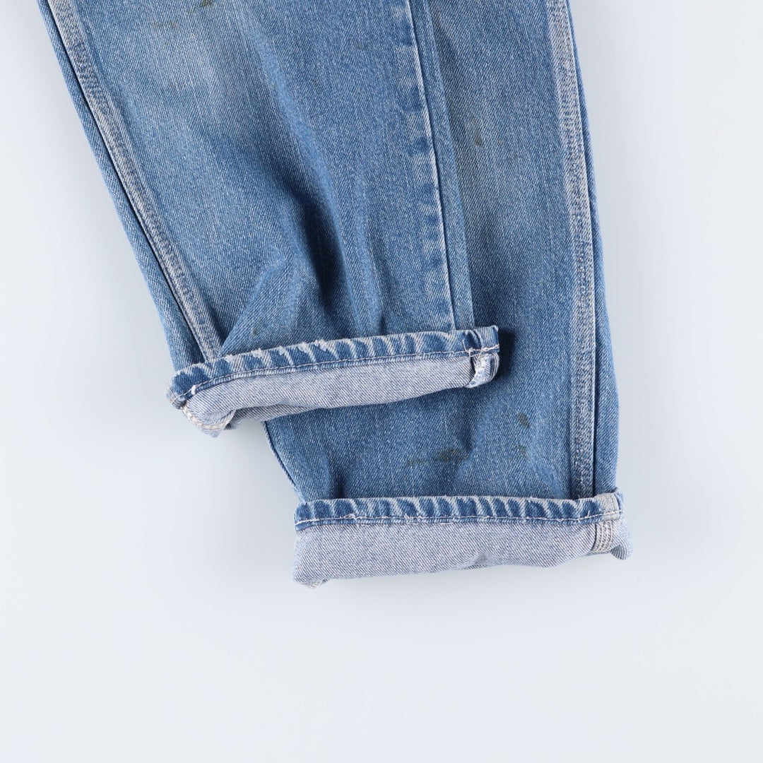 Dickies denim painter pants for men, equivalent to W30 cotton blue type Vintage Second Hand