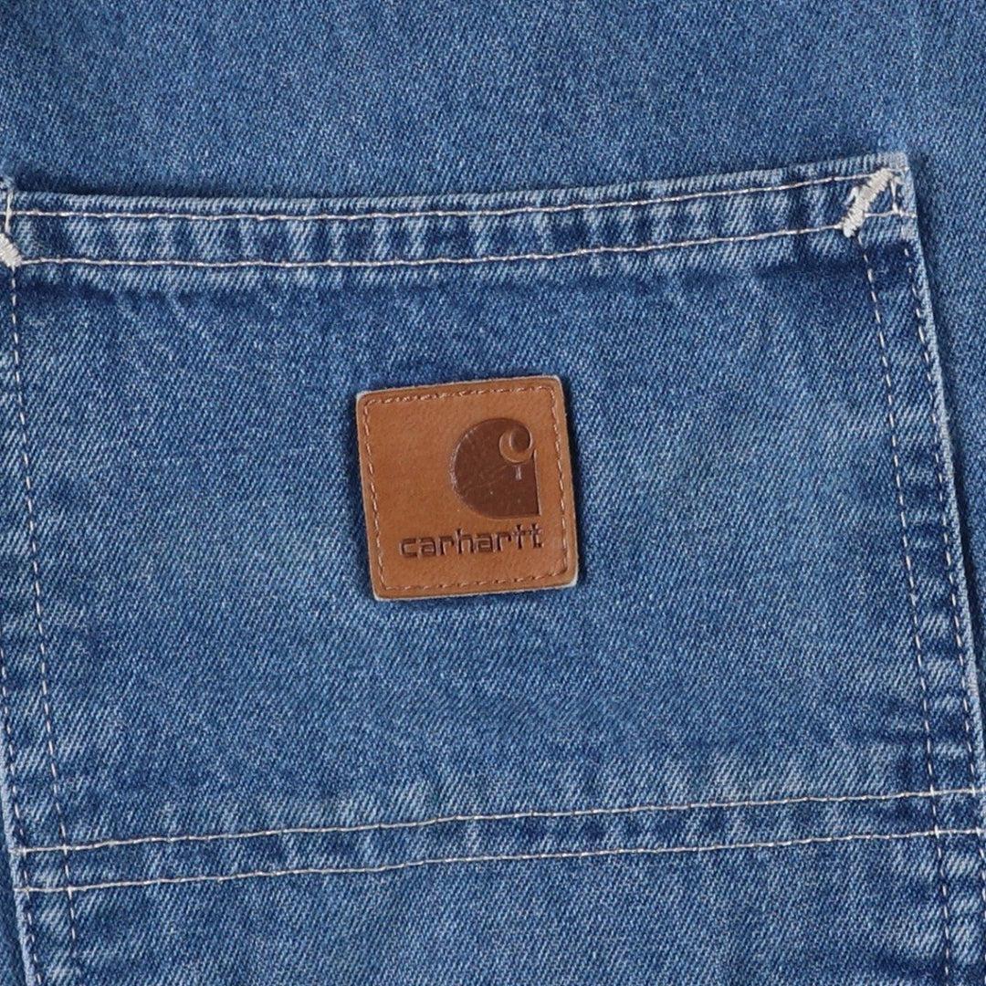 Carhartt Dungaree Fit Denim Painter Pants, Men's, W30 equivalent cotton blue type Vintage Second Hand