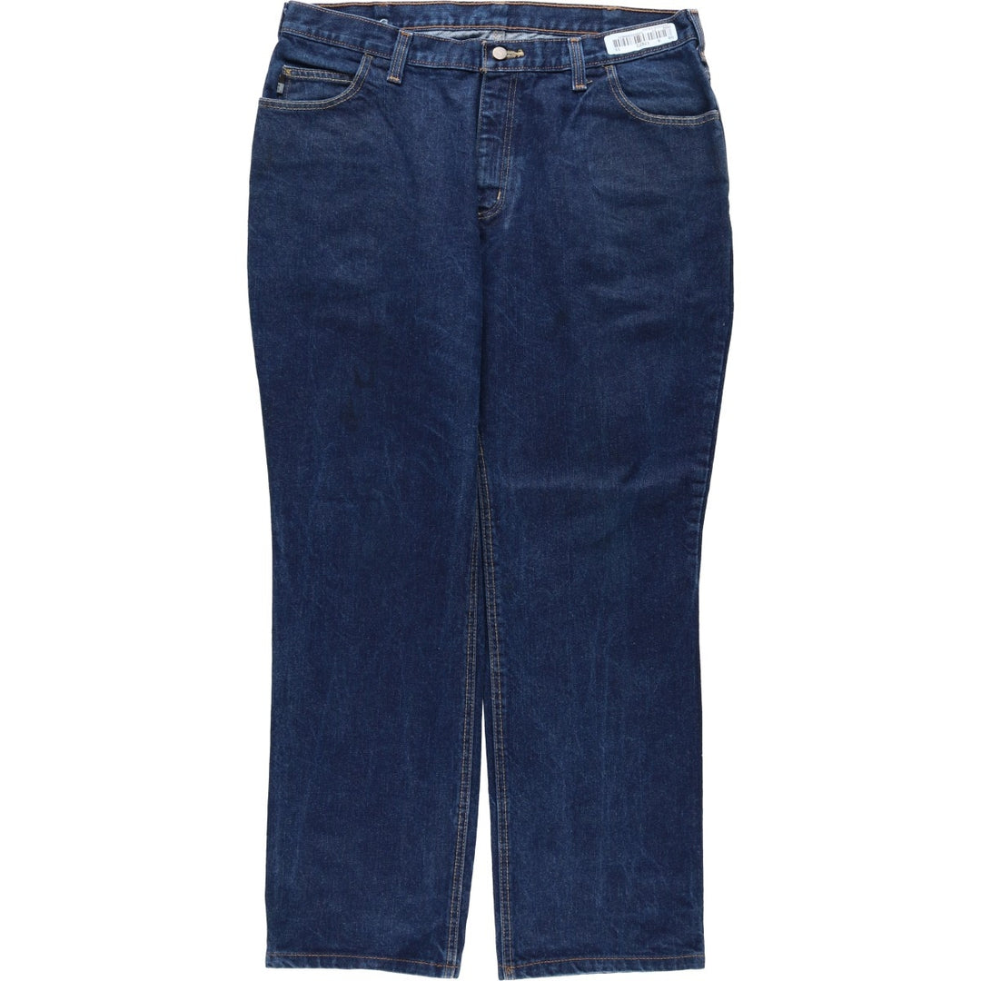 Carhartt FR Series Tapered Denim Pants, Men's Size W40 (approx.) cotton navy blue type Vintage Second Hand