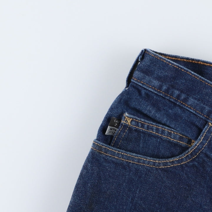 Carhartt FR Series Tapered Denim Pants, Men's Size W40 (approx.) cotton navy blue type Vintage Second Hand