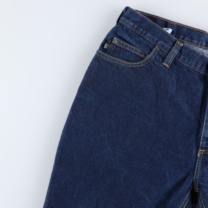 Carhartt FR Series Tapered Denim Pants, Men's Size W40 (approx.) cotton navy blue type Vintage Second Hand