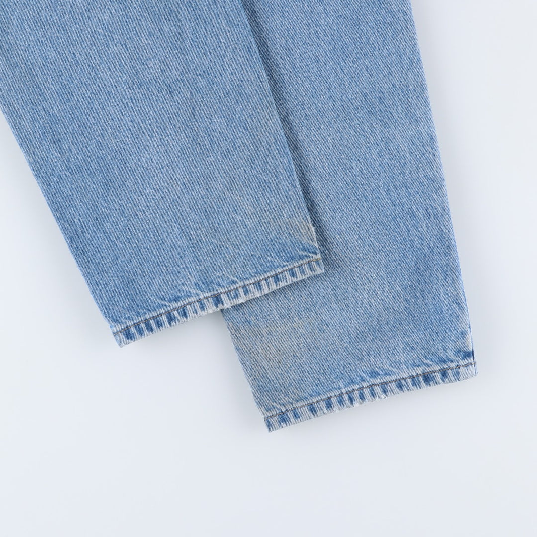 Carhartt Relaxed Fit Tapered Denim Pants for Men, W35 cotton blue type Vintage Second Hand