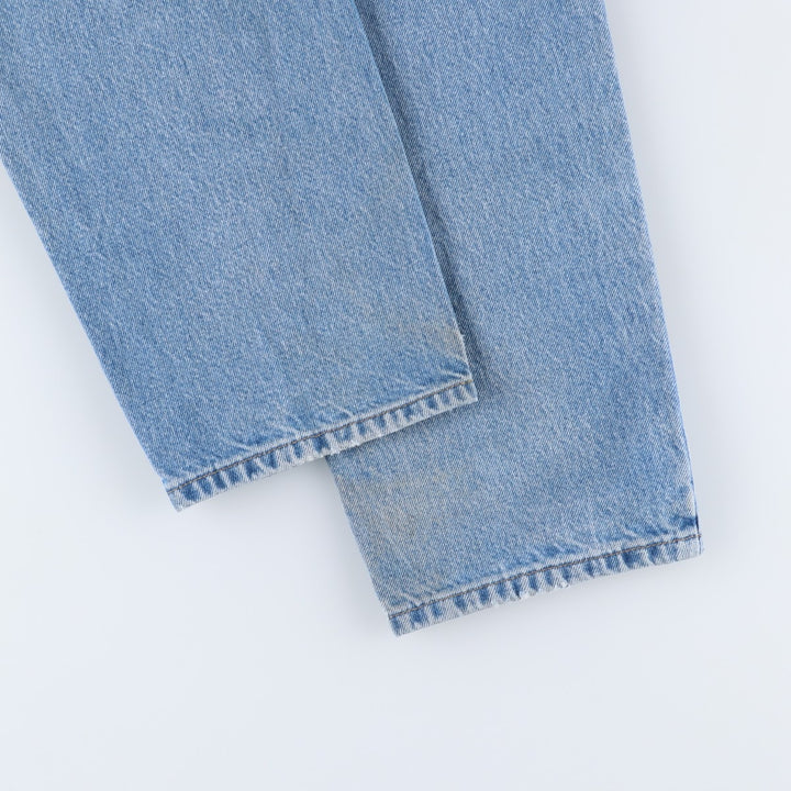 Carhartt Relaxed Fit Tapered Denim Pants for Men, W35 cotton blue type Vintage Second Hand