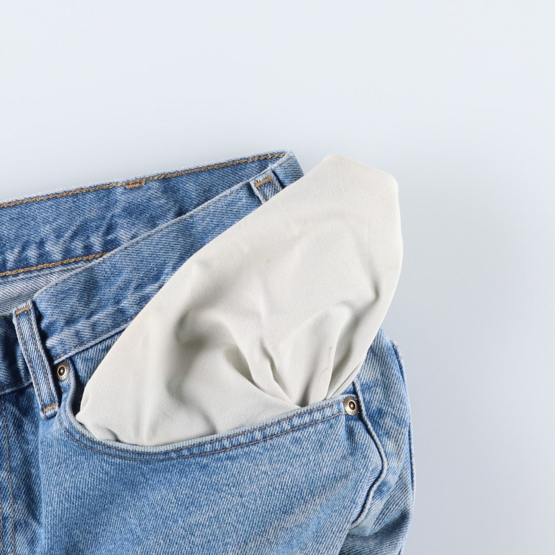Carhartt Relaxed Fit Tapered Denim Pants for Men, W35 cotton blue type Vintage Second Hand