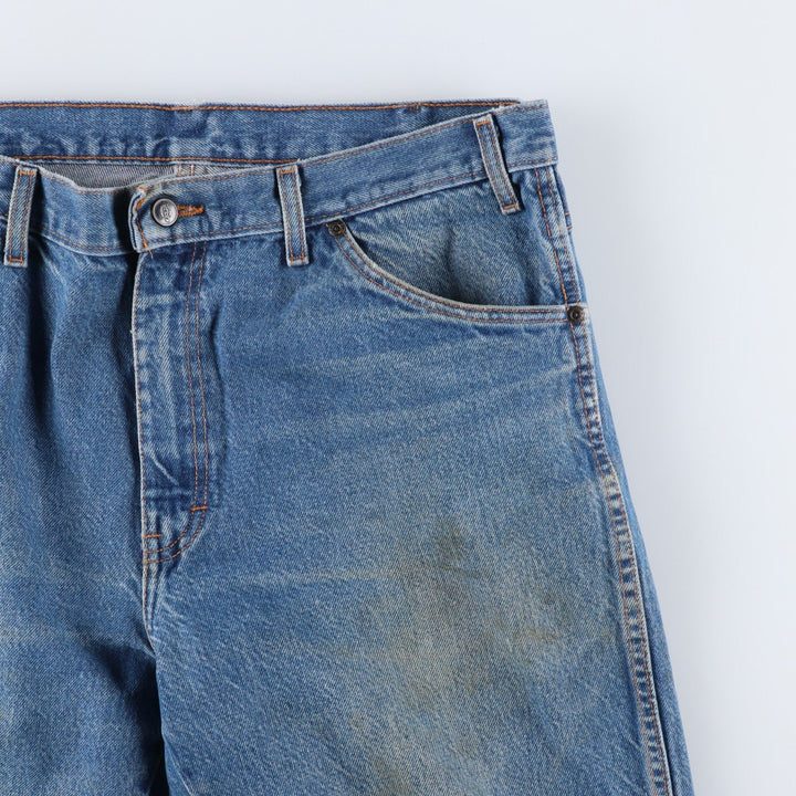 Dickies Regular Fit Straight Denim Pants, Men's Size W37 (approx.) cotton blue type Vintage Second Hand