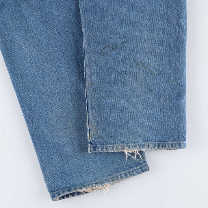 Dickies Regular Fit Straight Denim Pants, Men's Size W37 (approx.) cotton blue type Vintage Second Hand