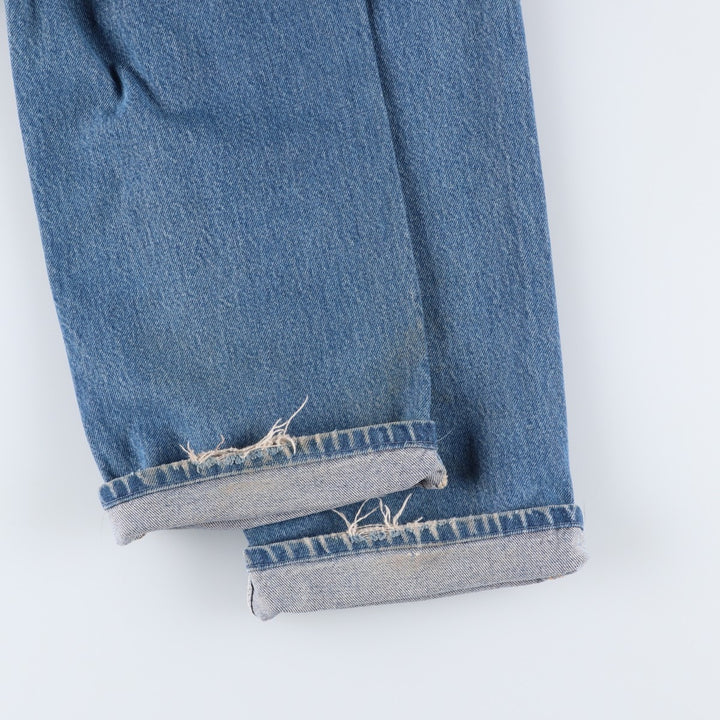 Dickies Regular Fit Straight Denim Pants, Men's Size W37 (approx.) cotton blue type Vintage Second Hand