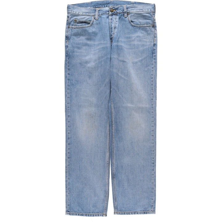 Carhartt MARLOW PANT Tapered Denim Pants, Men's W35 (approx.) cotton blue type Vintage Second Hand