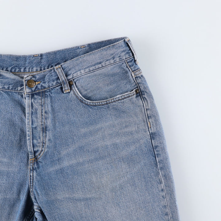 Carhartt MARLOW PANT Tapered Denim Pants, Men's W35 (approx.) cotton blue type Vintage Second Hand