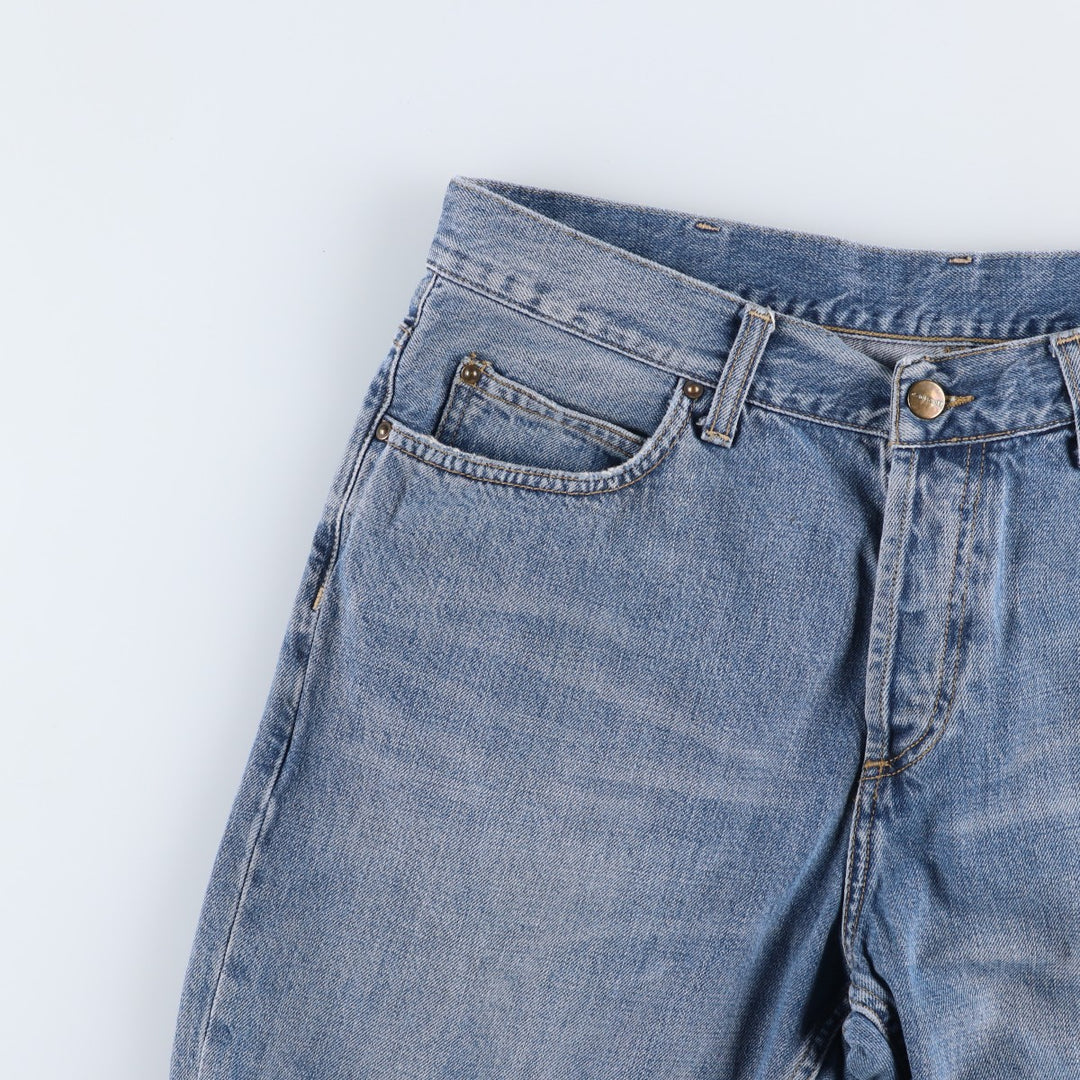 Carhartt MARLOW PANT Tapered Denim Pants, Men's W35 (approx.) cotton blue type Vintage Second Hand
