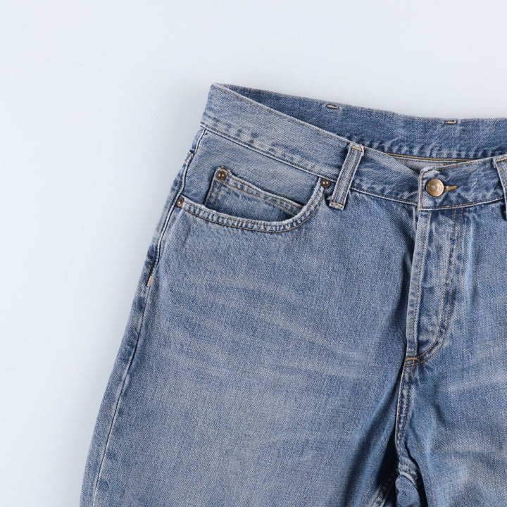 Carhartt MARLOW PANT Tapered Denim Pants, Men's W35 (approx.) cotton blue type Vintage Second Hand