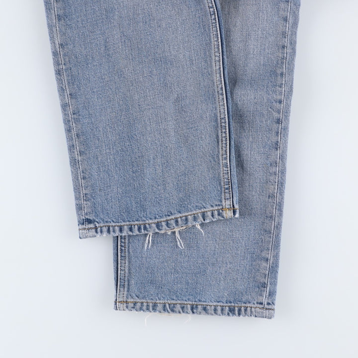 Carhartt MARLOW PANT Tapered Denim Pants, Men's W35 (approx.) cotton blue type Vintage Second Hand