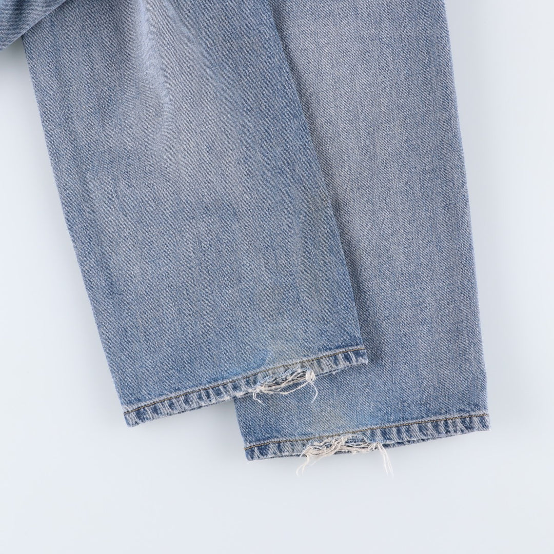 Carhartt MARLOW PANT Tapered Denim Pants, Men's W35 (approx.) cotton blue type Vintage Second Hand