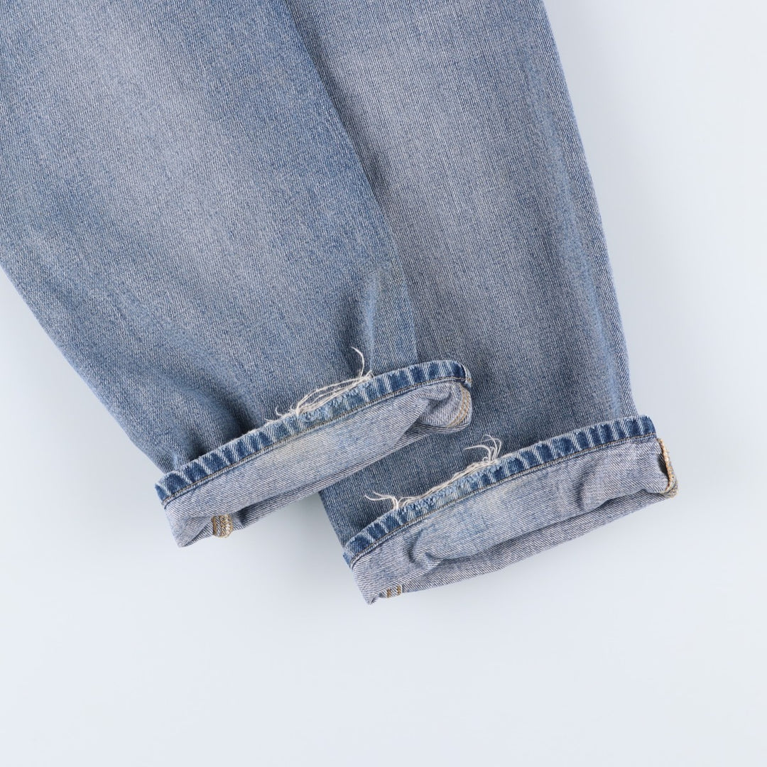 Carhartt MARLOW PANT Tapered Denim Pants, Men's W35 (approx.) cotton blue type Vintage Second Hand