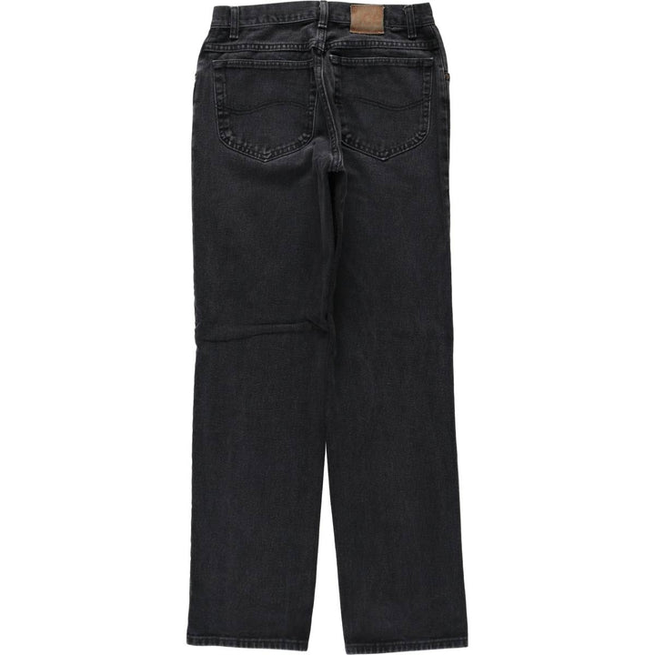 Lee Black Denim Straight Denim Pants, Men's, Size W30 unclear black type Vintage Second Hand