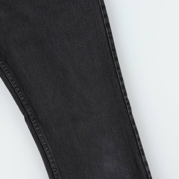 Lee Black Denim Straight Denim Pants, Men's, Size W30 unclear black type Vintage Second Hand