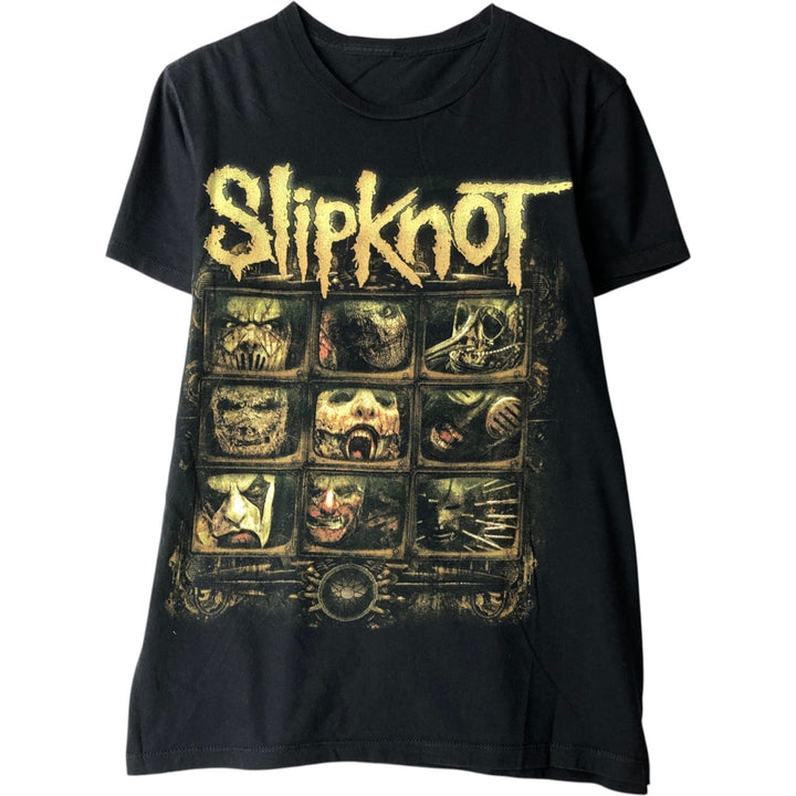 Slipknot Band T-shirt, Band T, Men's M size unclear black type Vintage Second Hand