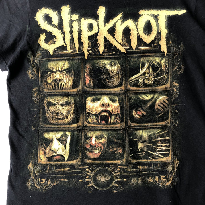 Slipknot Band T-shirt, Band T, Men's M size unclear black type Vintage Second Hand