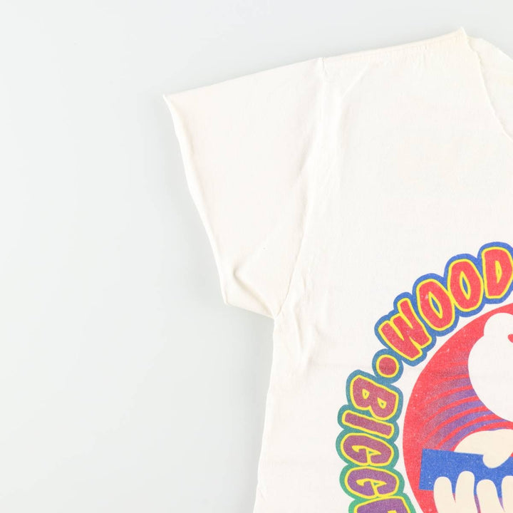Woodstock '99 Cut-off Band T-Shirt (Men's Size M) unclear white type Vintage Second Hand