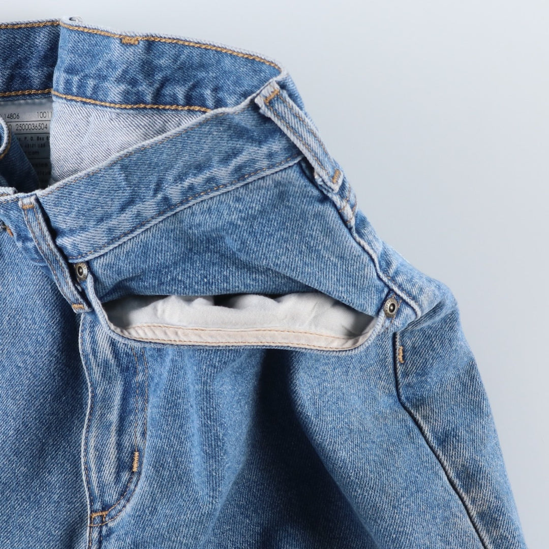 Carhartt Straight Traditional Fit Tapered Denim Pants, Men's W32 (approx.) cotton blue type Vintage Second Hand