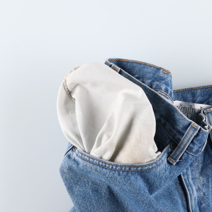 Carhartt Straight Traditional Fit Tapered Denim Pants, Men's W32 (approx.) cotton blue type Vintage Second Hand