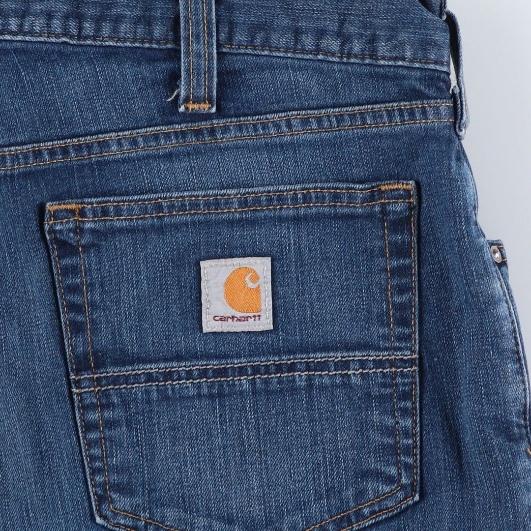 Carhartt Relaxed Fit Tapered Denim Pants for Men, W37 cotton blue type Vintage Second Hand