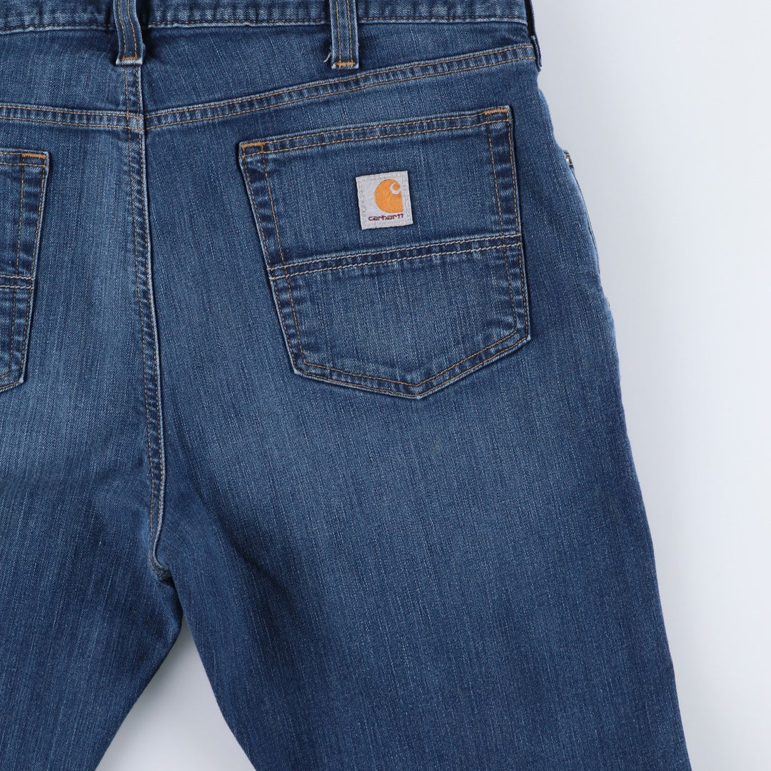 Carhartt Relaxed Fit Tapered Denim Pants for Men, W37 cotton blue type Vintage Second Hand