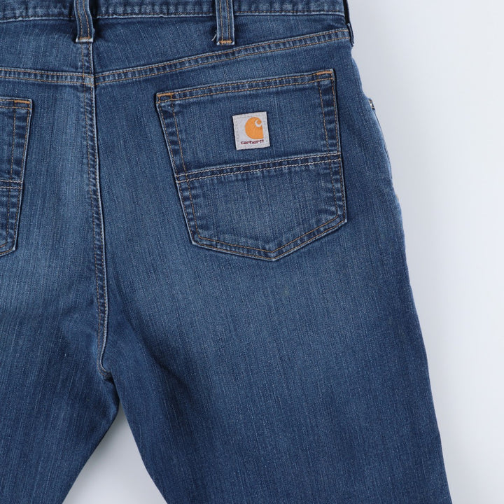 Carhartt Relaxed Fit Tapered Denim Pants for Men, W37 cotton blue type Vintage Second Hand