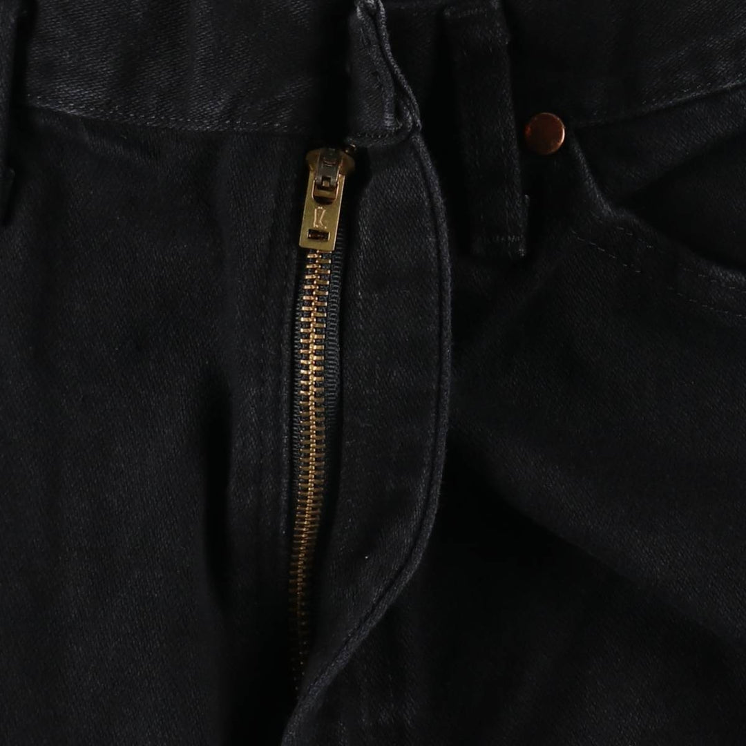 90s-00'S Wrangler Black Denim Tapered Jeans, Men's Size W36 (approx.), Vintage cotton black type Vintage Second Hand