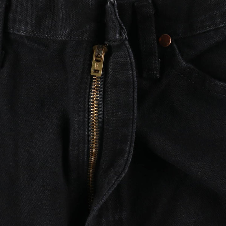 90s-00'S Wrangler Black Denim Tapered Jeans, Men's Size W36 (approx.), Vintage cotton black type Vintage Second Hand