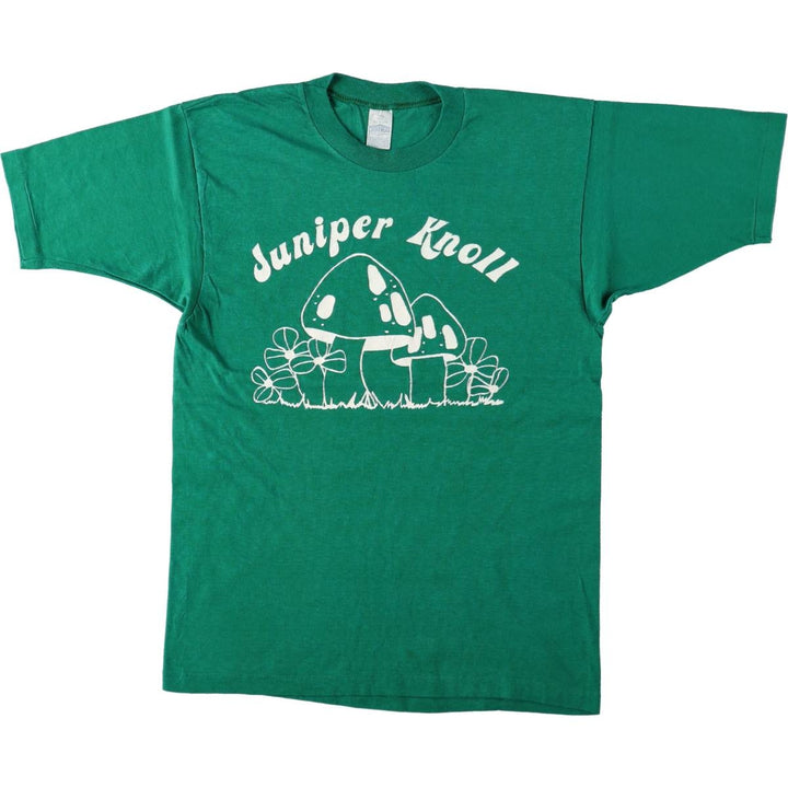 80'S PRINTWEAR Printed T-shirt, Men's Size S (approx.), Vintage cotton green type Vintage Second Hand