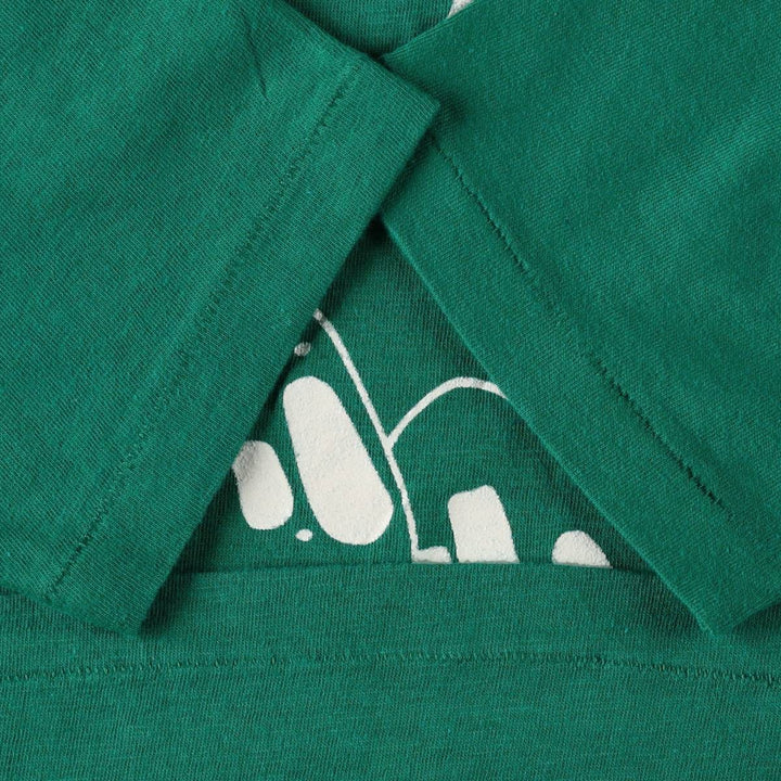 80'S PRINTWEAR Printed T-shirt, Men's Size S (approx.), Vintage cotton green type Vintage Second Hand