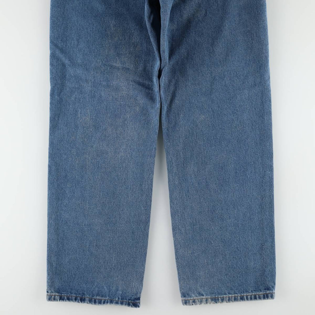 2000'S Ralph Lauren POLO JEANS COMPANY 67 LOOSE FIT Straight Denim Pants, Men's W33 equivalent. cotton blue type Vintage Second Hand