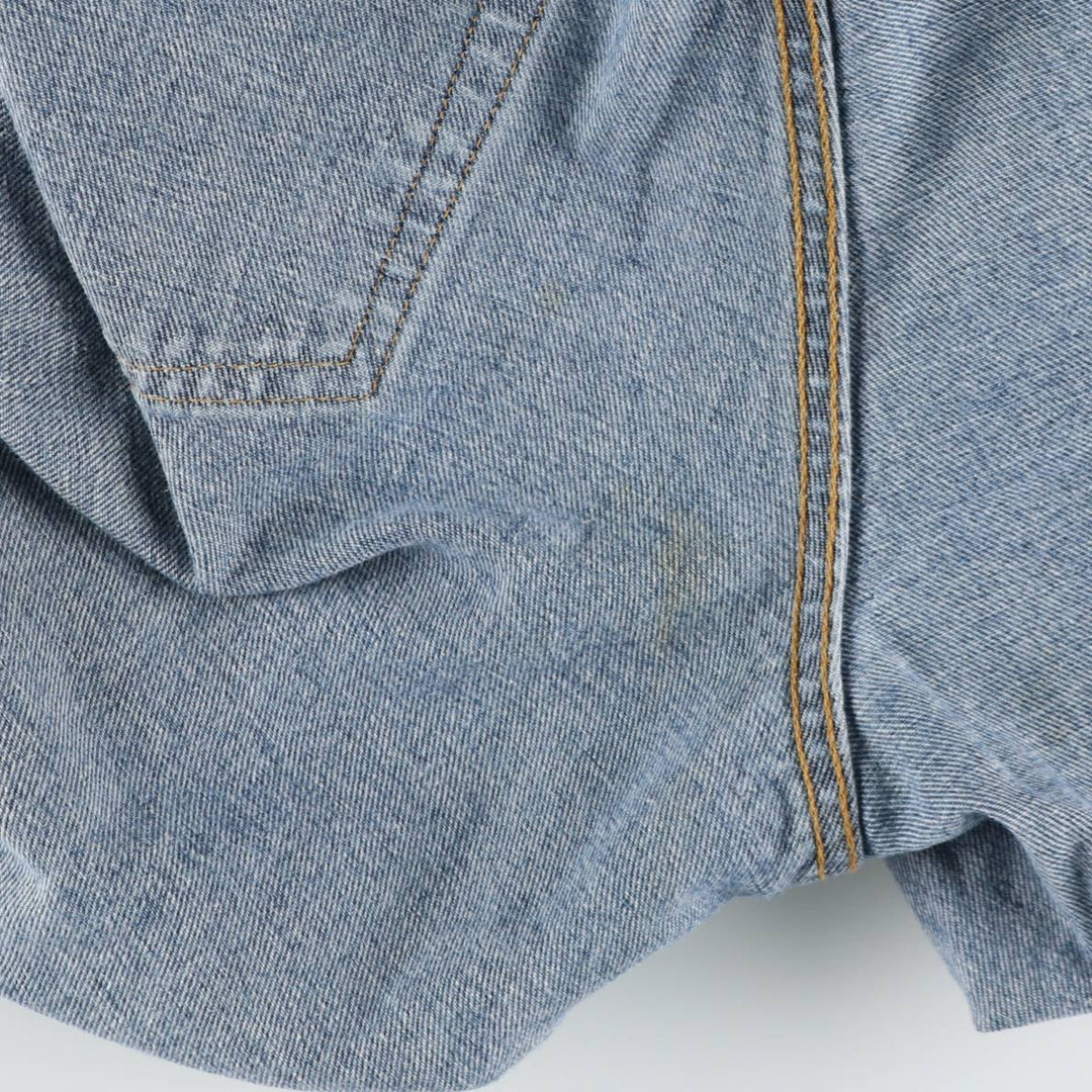 2000'S Ralph Lauren POLO JEANS COMPANY 67 LOOSE FIT Straight Denim Pants, Men's W33 equivalent. cotton blue type Vintage Second Hand