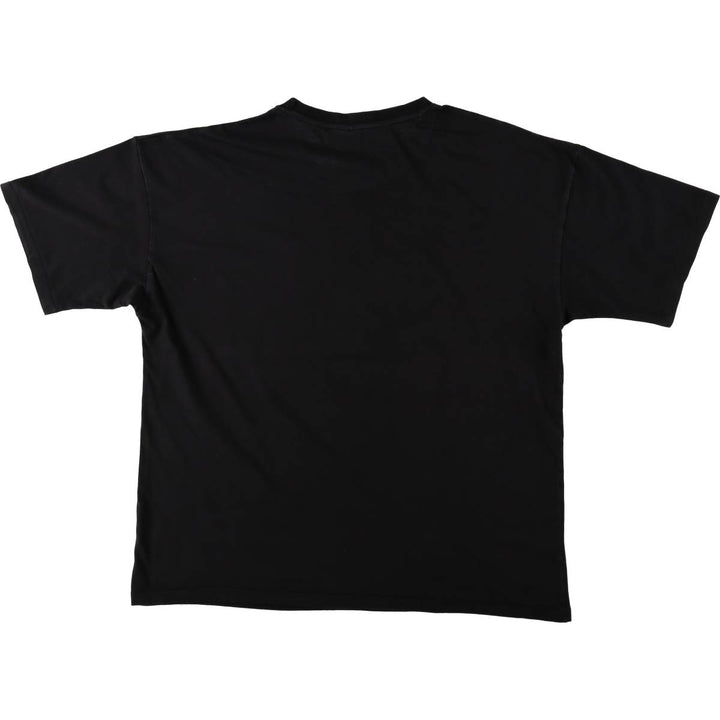 2pac Rap T-shirt, Men's L size cotton black type Vintage Second Hand